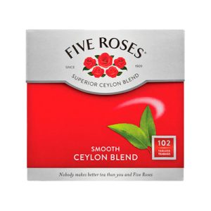Five Roses Tagless Tea Bags 100'S
