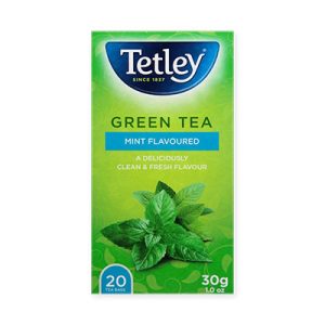 Tetley Green Tea Mint Flavoured Tea Bag 20's