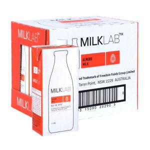 Milklab Almond Milk, 8 Pack 1 Ltr