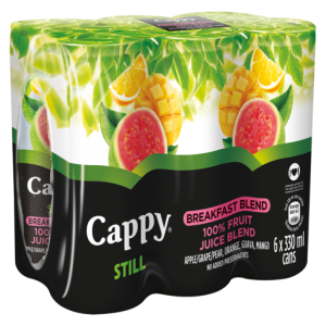 Cappy Breakfast Can 330ml x 6