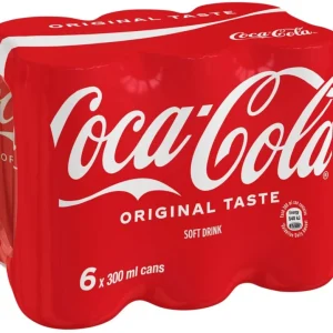 Coca-Cola Can 300ml x 6