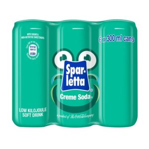 Creme Soda Can 300ml x 6