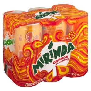 Mirinda Can 300ml x 6