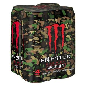 Monster Assault 500ml x 4