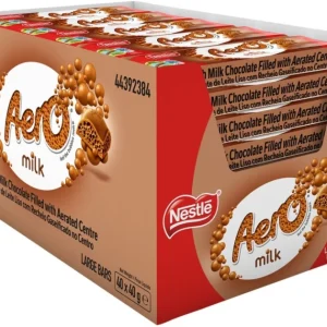 Nestle Aero Milk Chocolate 40g x 40
