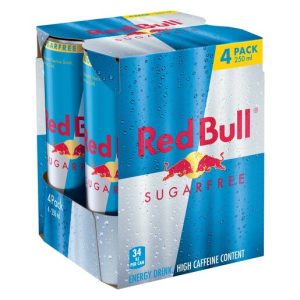 Red Bull Sugar Free 250ml x 4