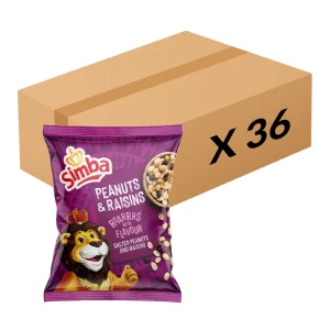 Simba Peanuts and Raisins 50g x 36