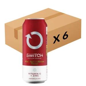 Switch Kiwi Apple Moringa 500ml x 6