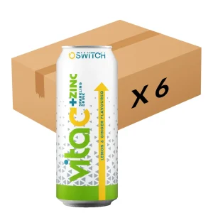 Switch Lemon Ginger 500ml x 6