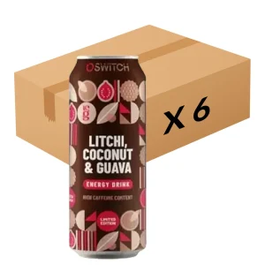 Switch Litchi Coconut Guava 500ml x 6