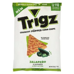 Trigz Jalapeno Crunchy Popped Chips 28g x 1