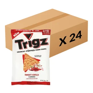 Trigz Sweet Chilli Crunchy Popped Chips 28g x 24