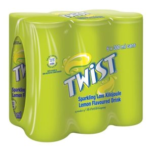 Twist Lemon Can 300ml x 6