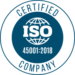 ISO 45001:2018 certified