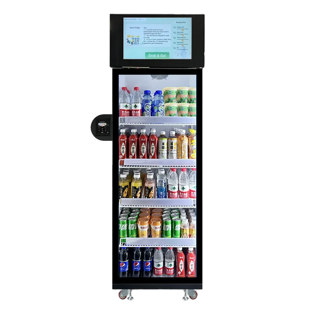 Smart Vending Fridge. Single Door